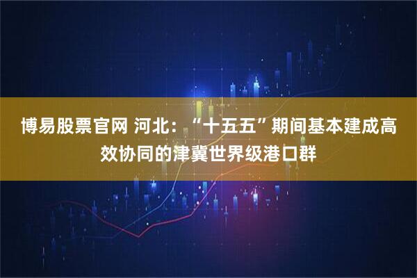 博易股票官网 河北：“十五五”期间基本建成高效协同的津冀世界级港口群